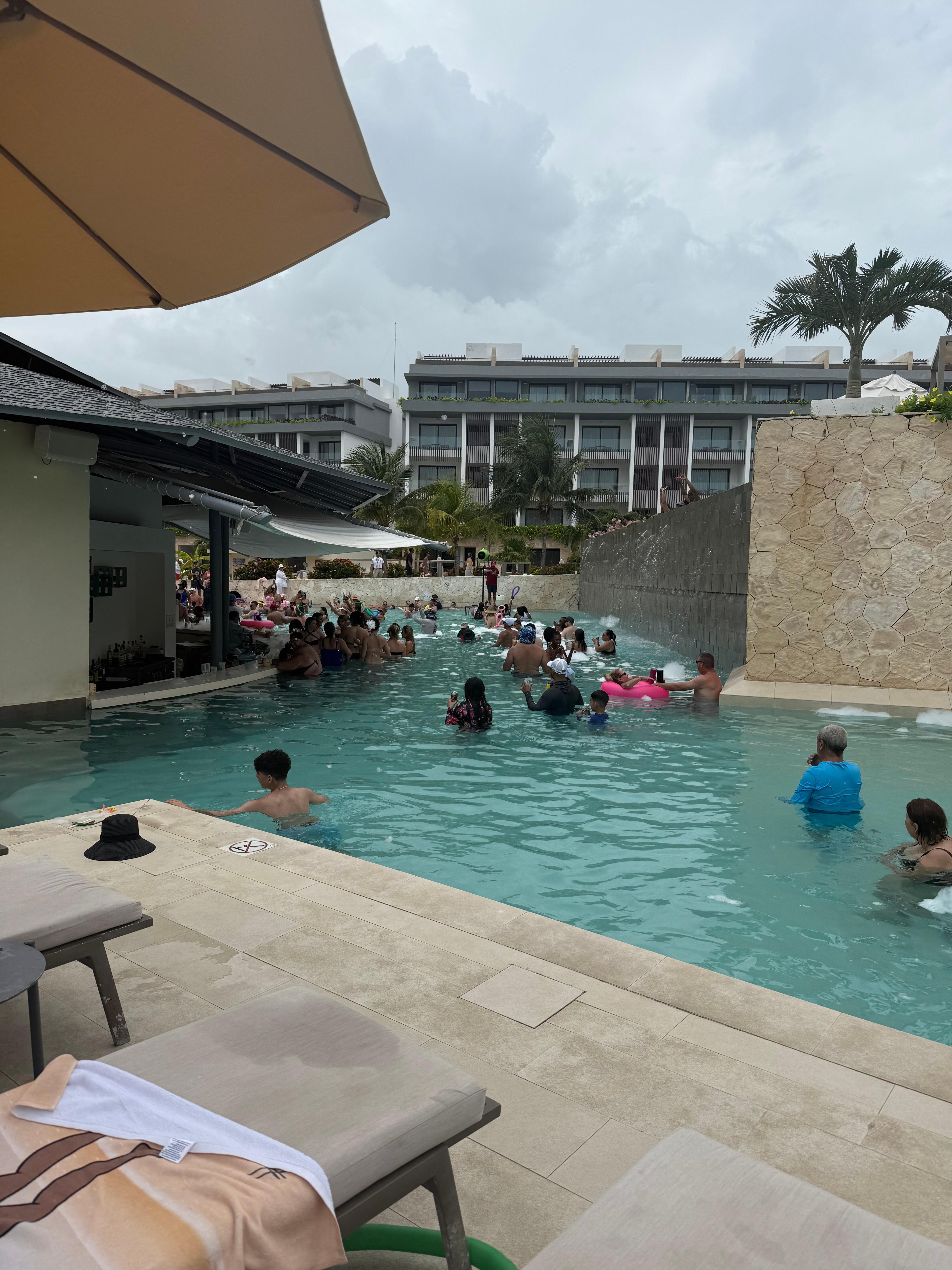 Family section pool 