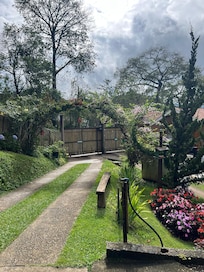 Entrada da pousada