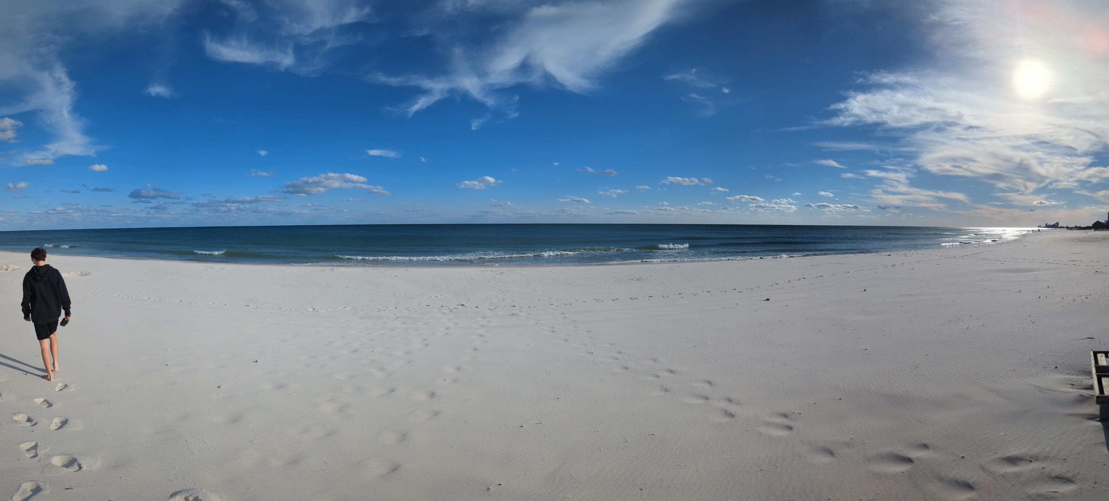 Resort private beach 