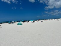 Lido beach is beautiful