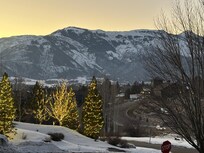 I enjoyed the view from the balcony.