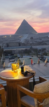 The panoramic view, from the roof terrace, is simply breathtaking.