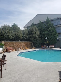 Had fun at the pool.