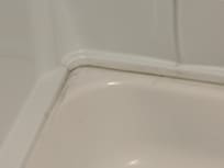 The tub seems to be separating from the wall