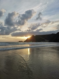 Arrifana Strand am Abend