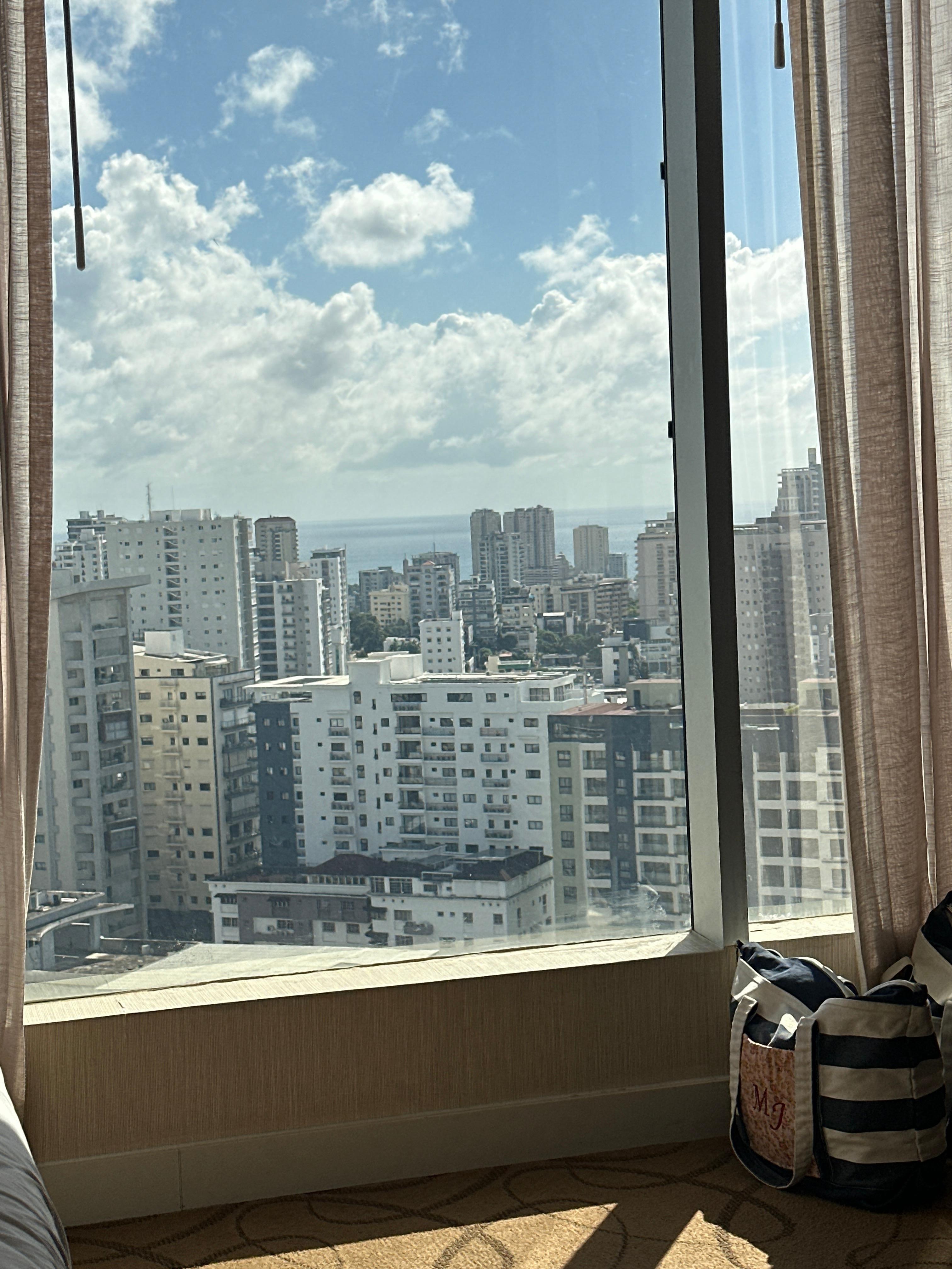 Vista desde nuestra Suite en el piso 16