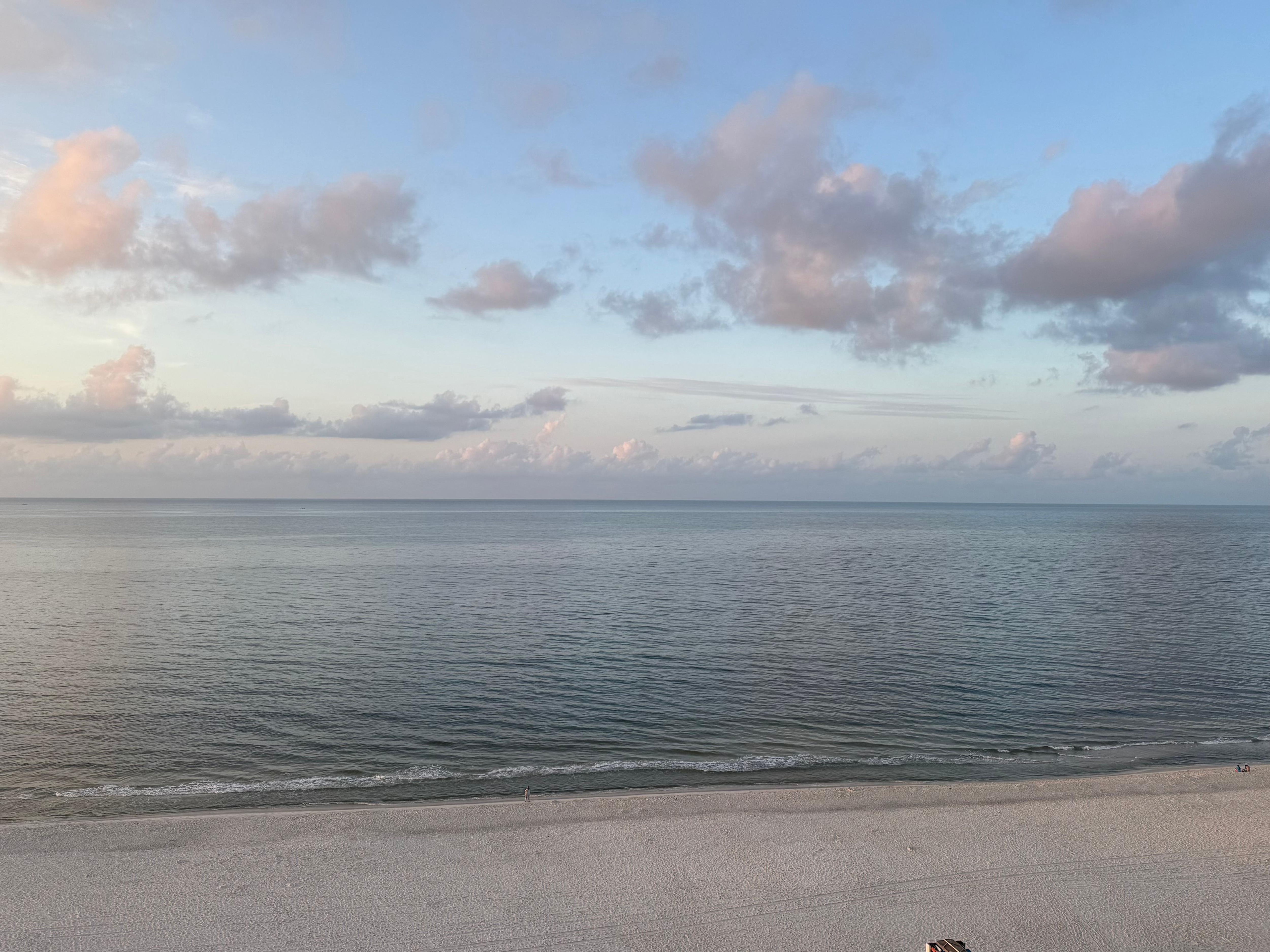 Morning view from the balcony 