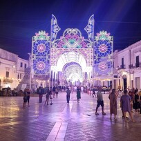 Carovigno City center at night. 10 min from property