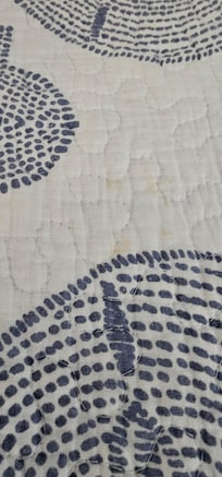 Blood stains comforter