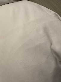 Hair on pillow ( I don’t have long hair)