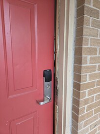 Door molding crumbling