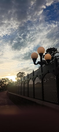 Nascer do sol visto do Hampton inn & Suites