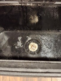 This is the ice machine.. yes thats mold.. every guest who has gotten ice from this machine most likely has ingested mold
