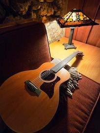 Cozy place to sit back and play some music.