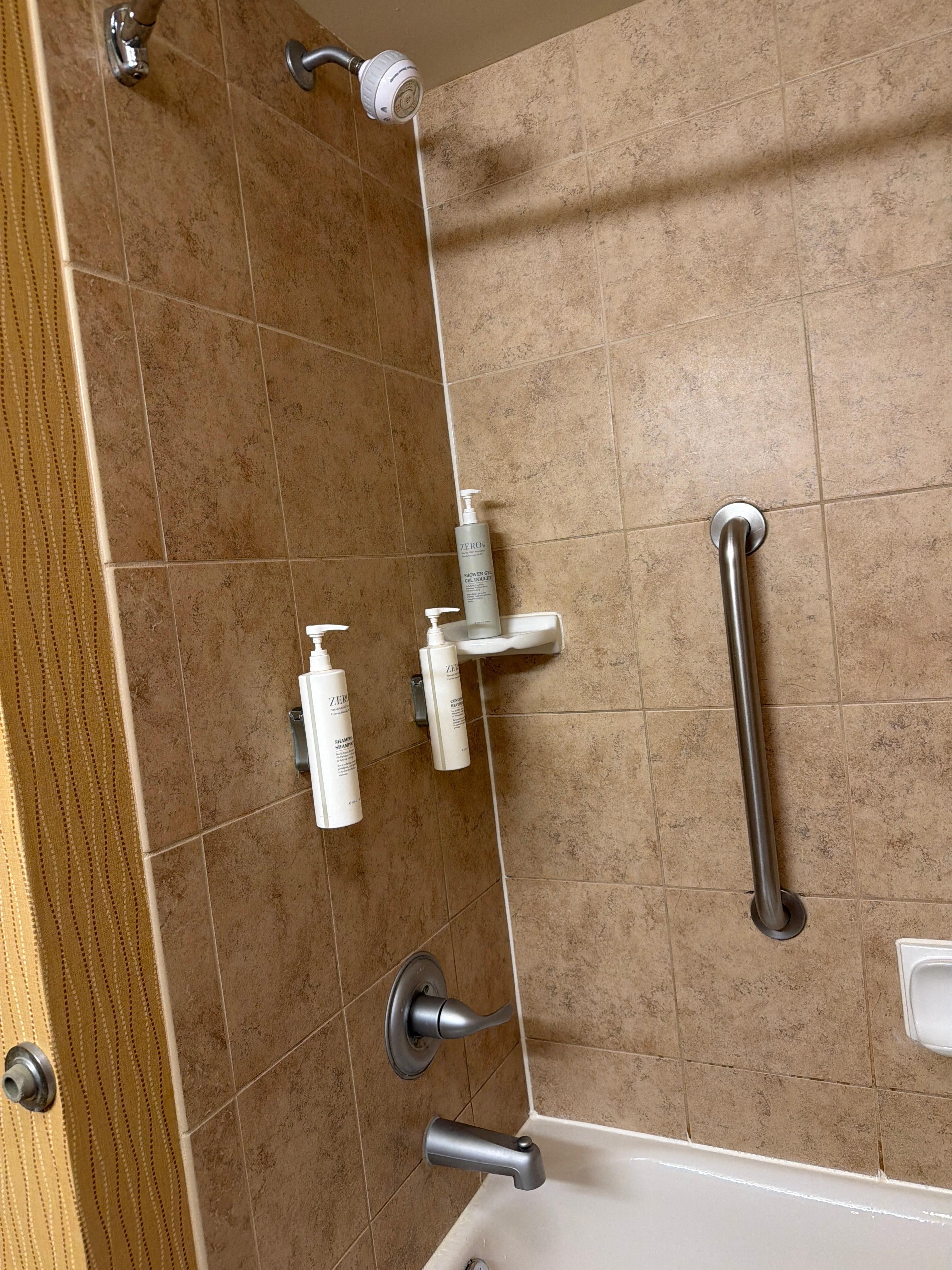 shower was not water 