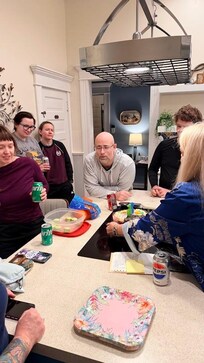 A little birthday celebration between wedding events