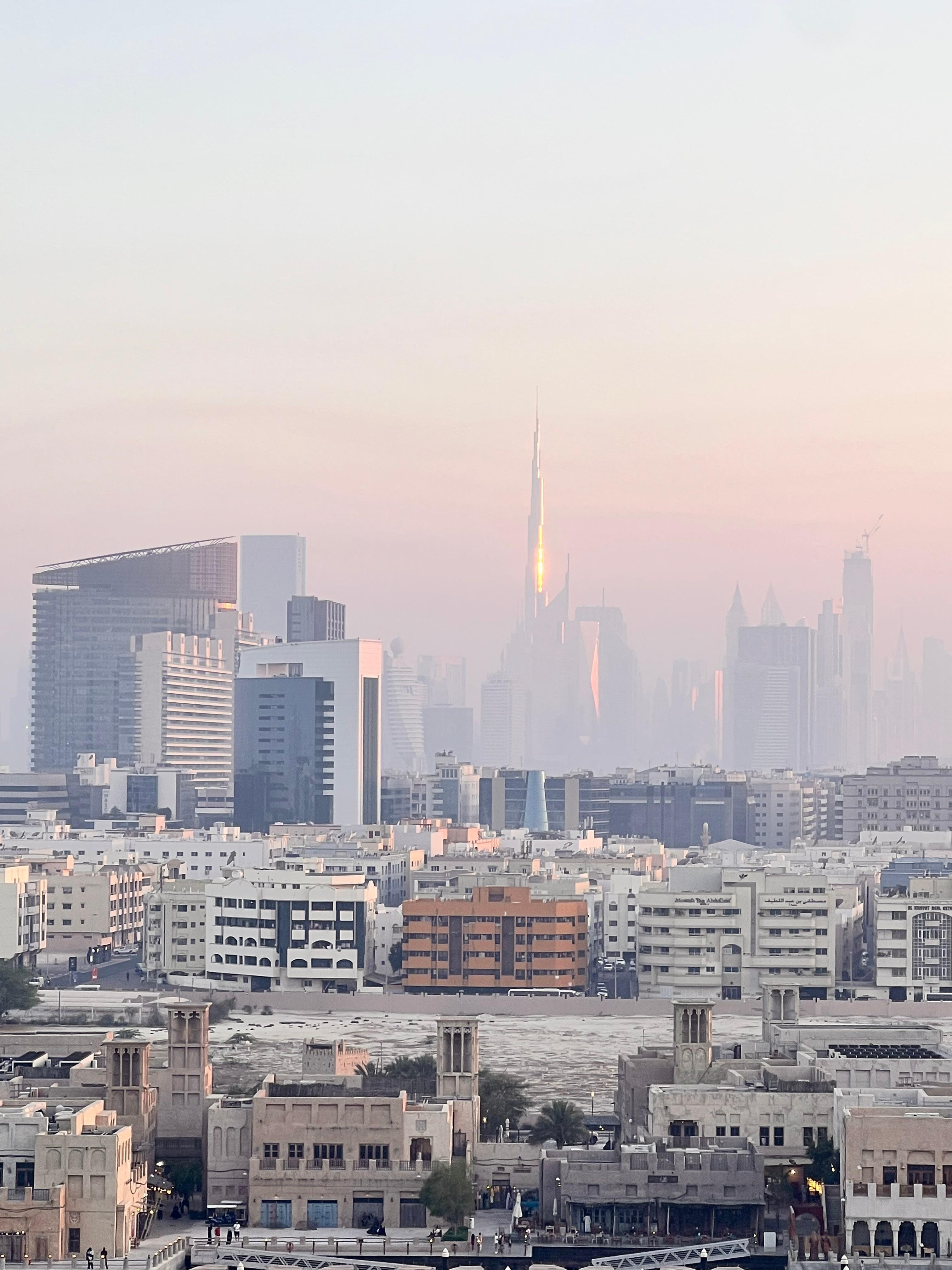 部屋から見える景色