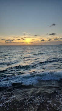 Vista de la caida del Sol.