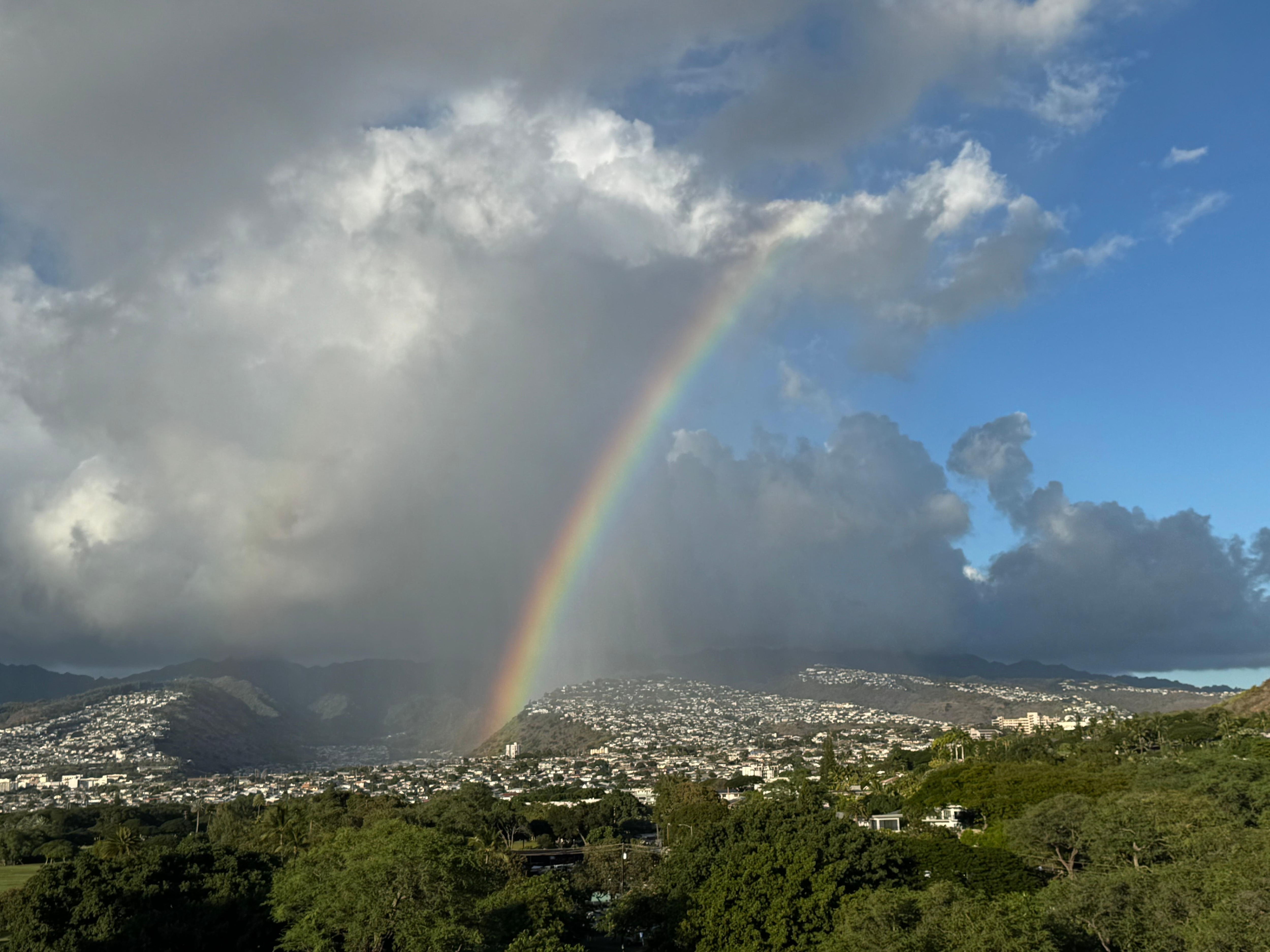 View from private lanai