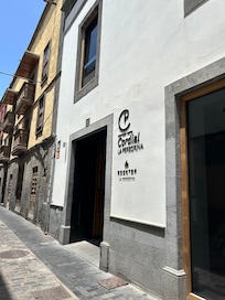 Front of hotel