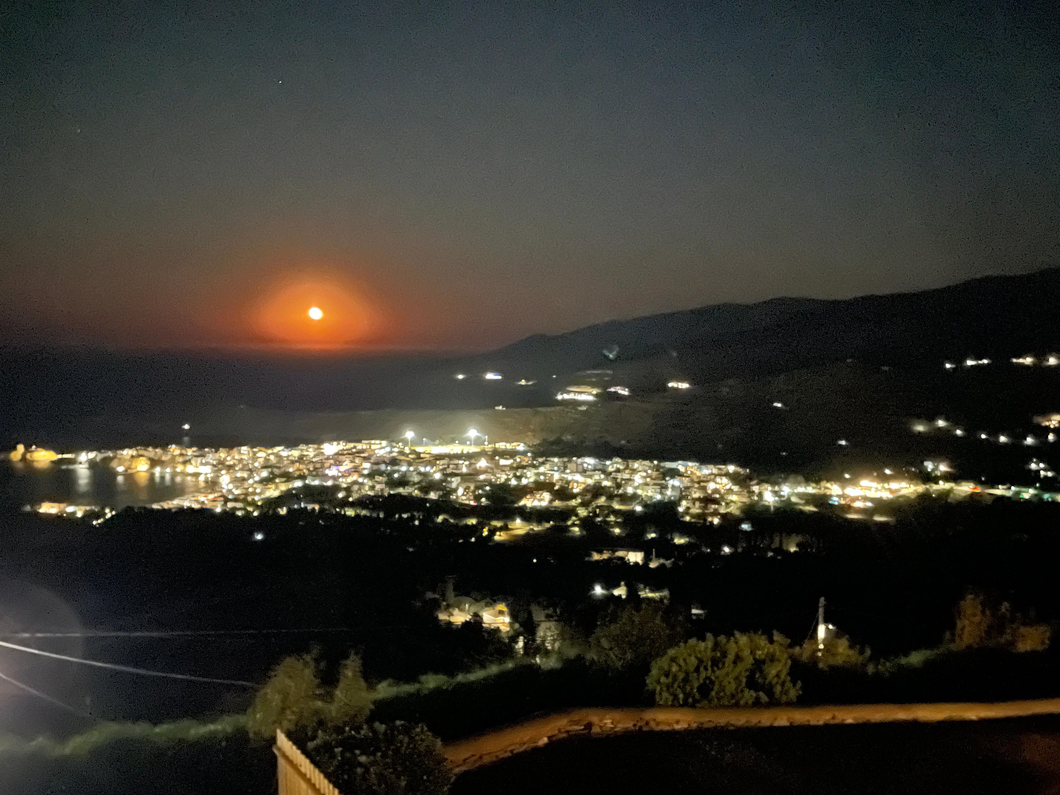 Lever de lune