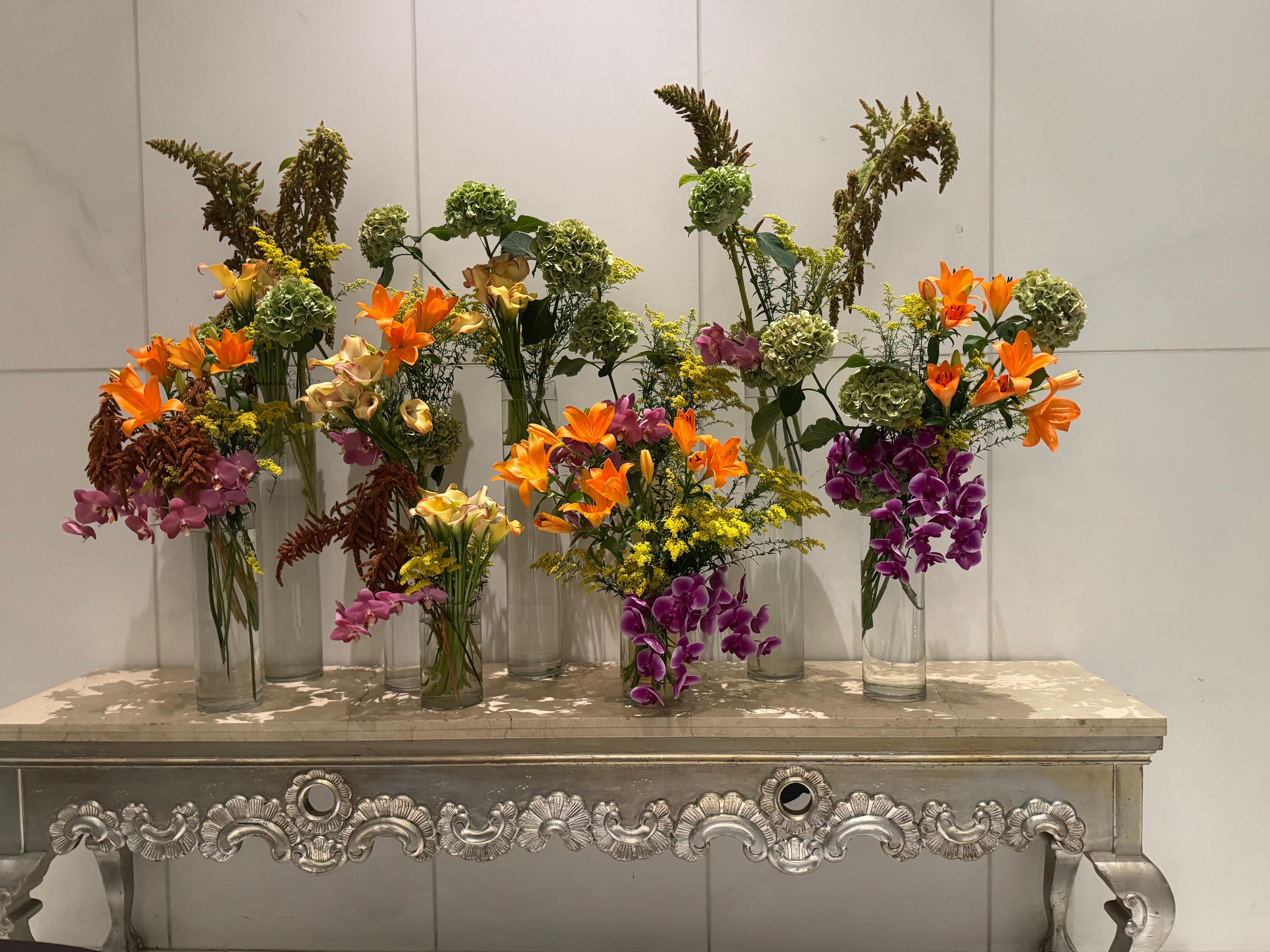Lobby flowers