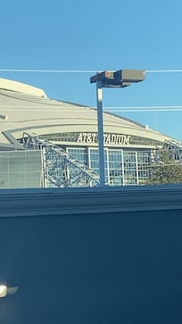 Close to the stadium