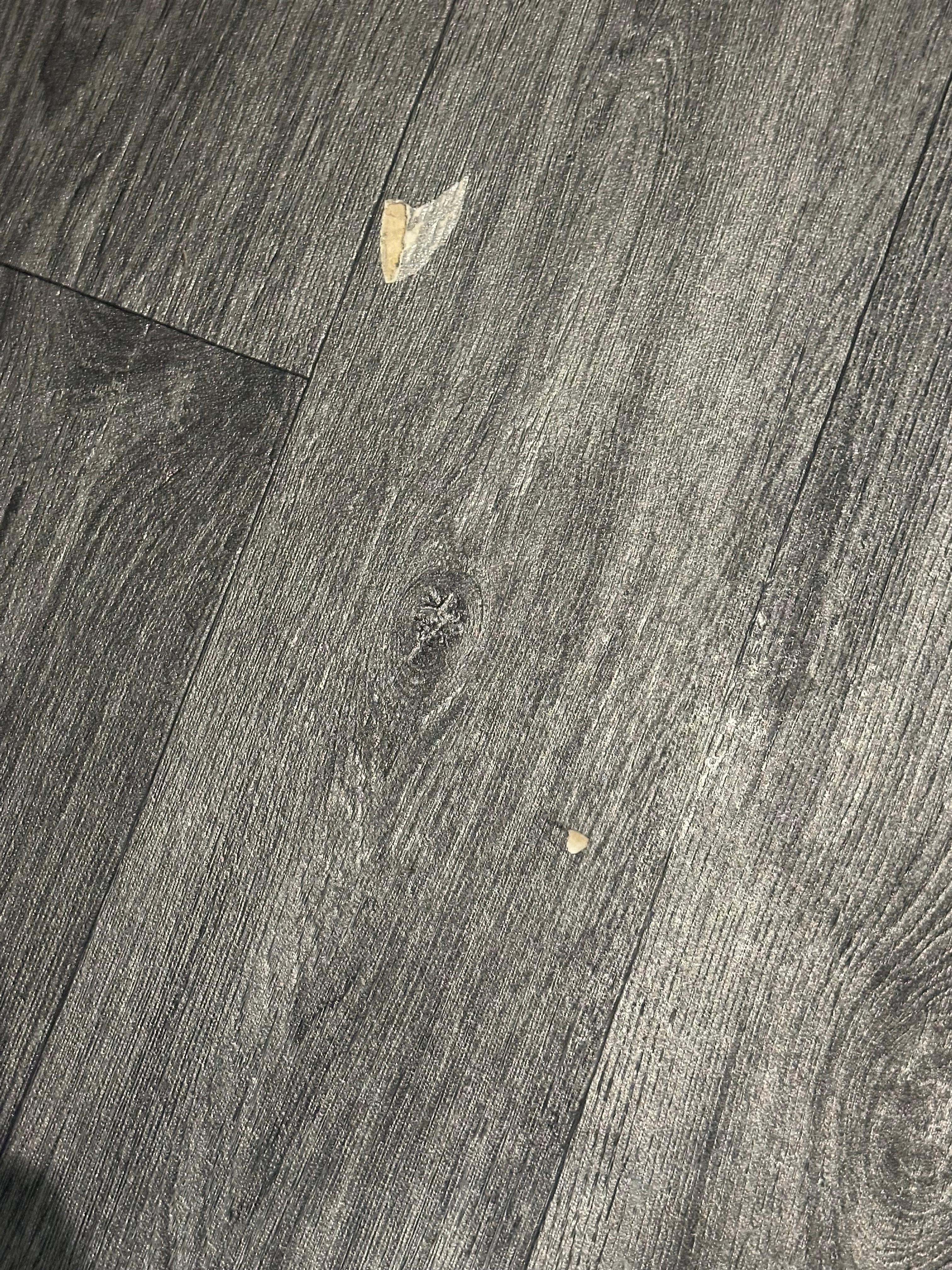 Years in bathroom floor 