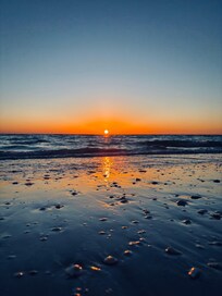 Beautiful sunsets right out the door