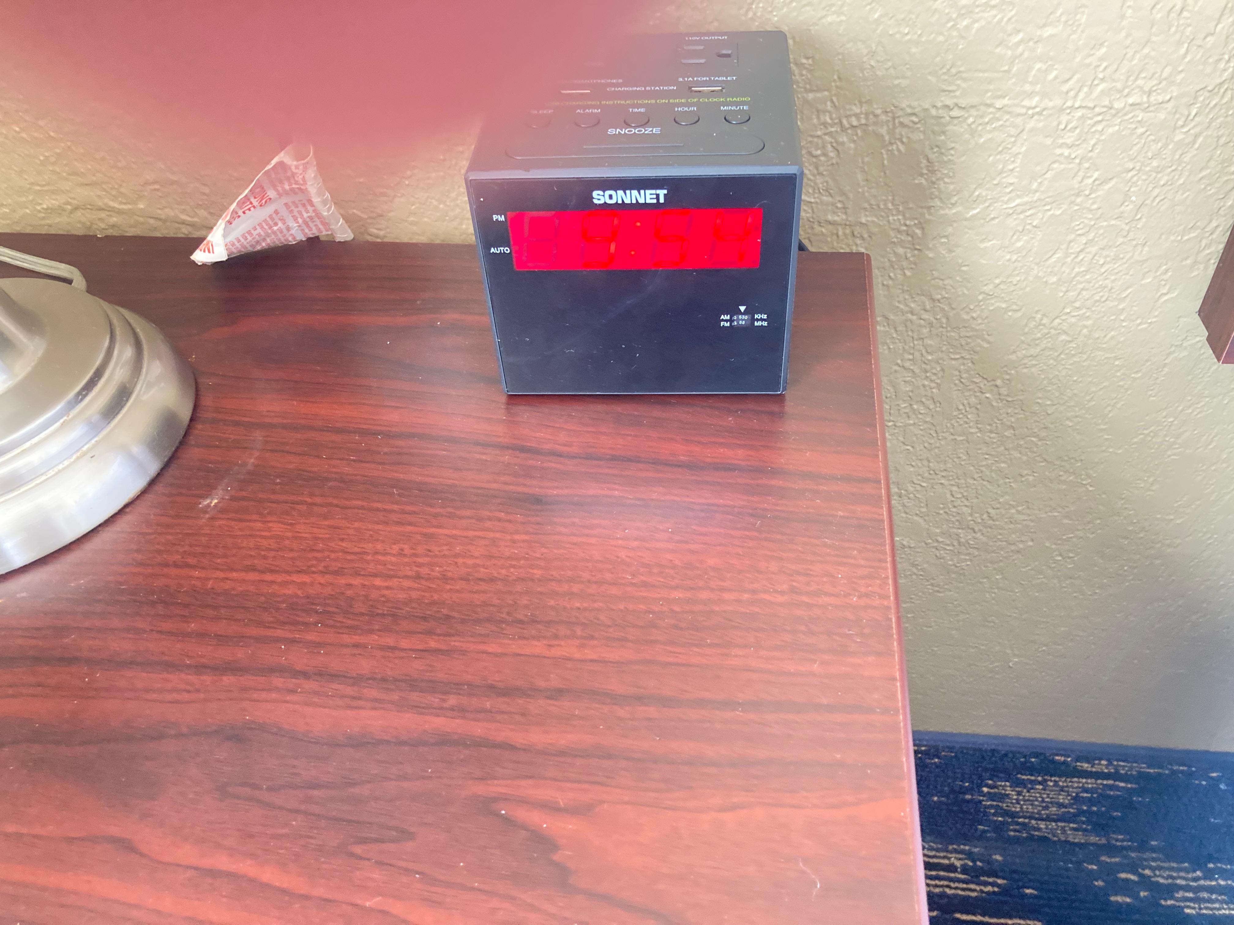 After one night, we immediately checked out the morning we were attacked by bugs even though we booked for two nights