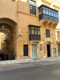Adjacent building hotel entrance