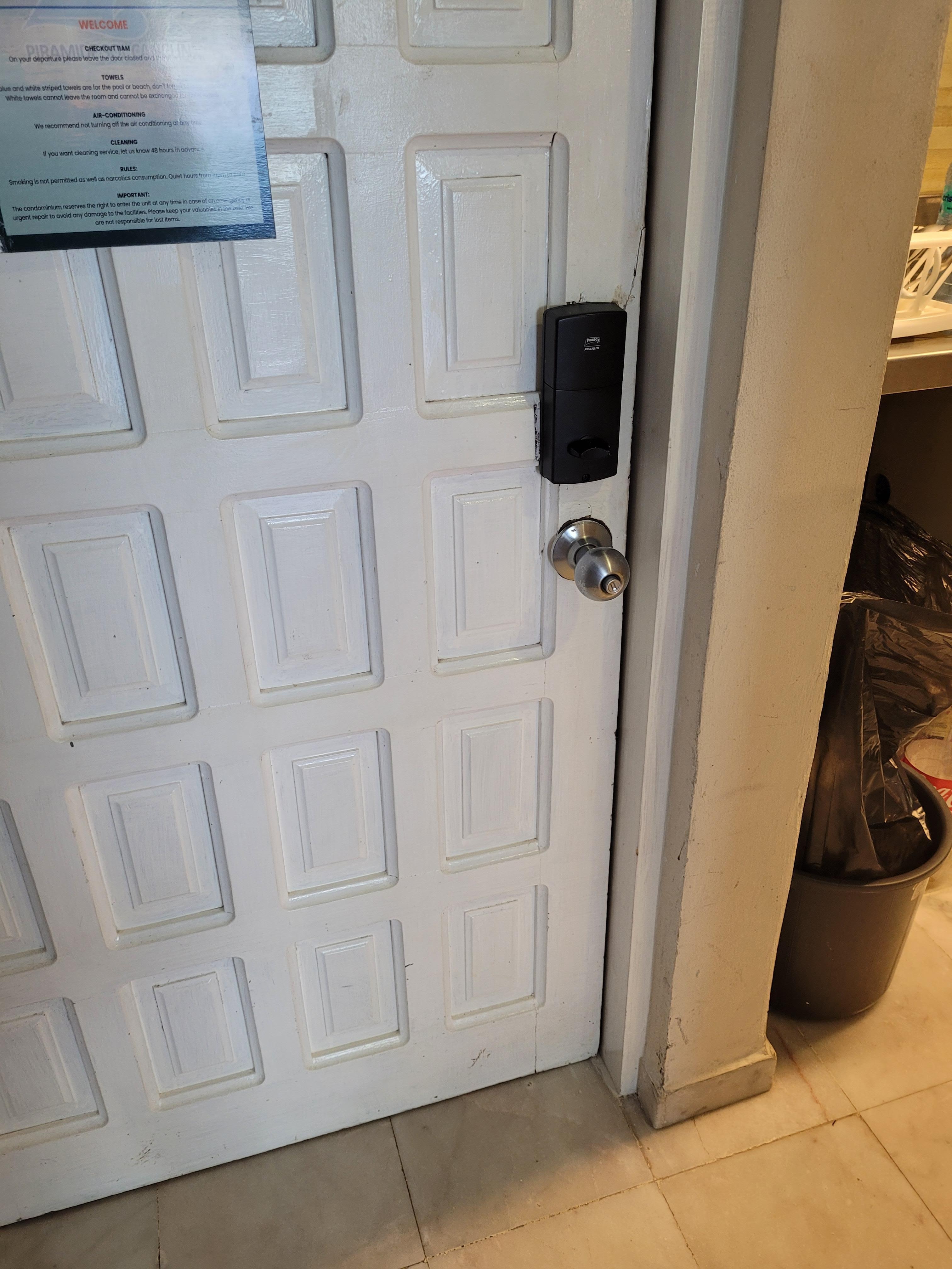 No saftey latch