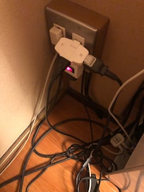 Fire hazard in the bedroom