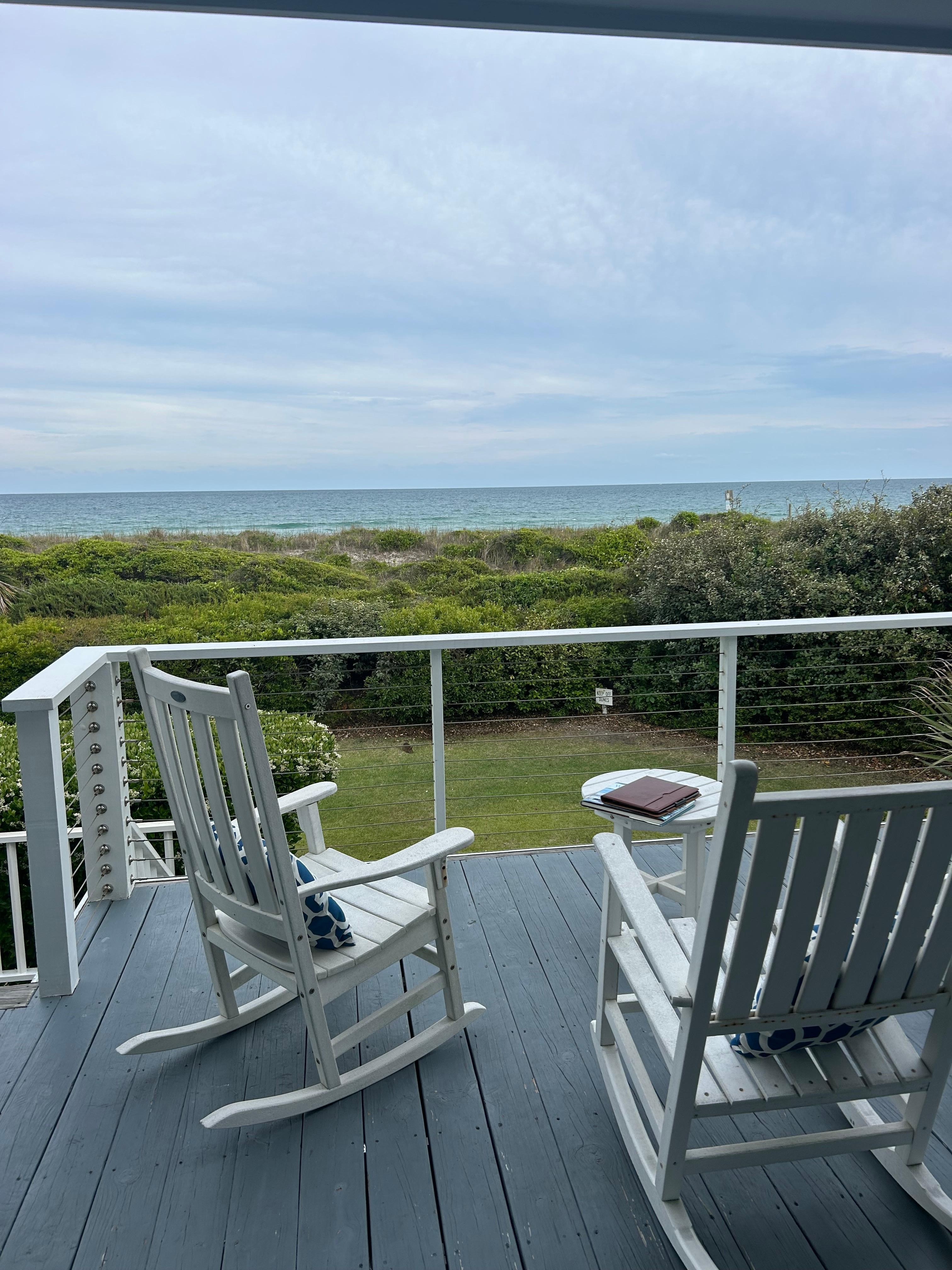 View from the deck