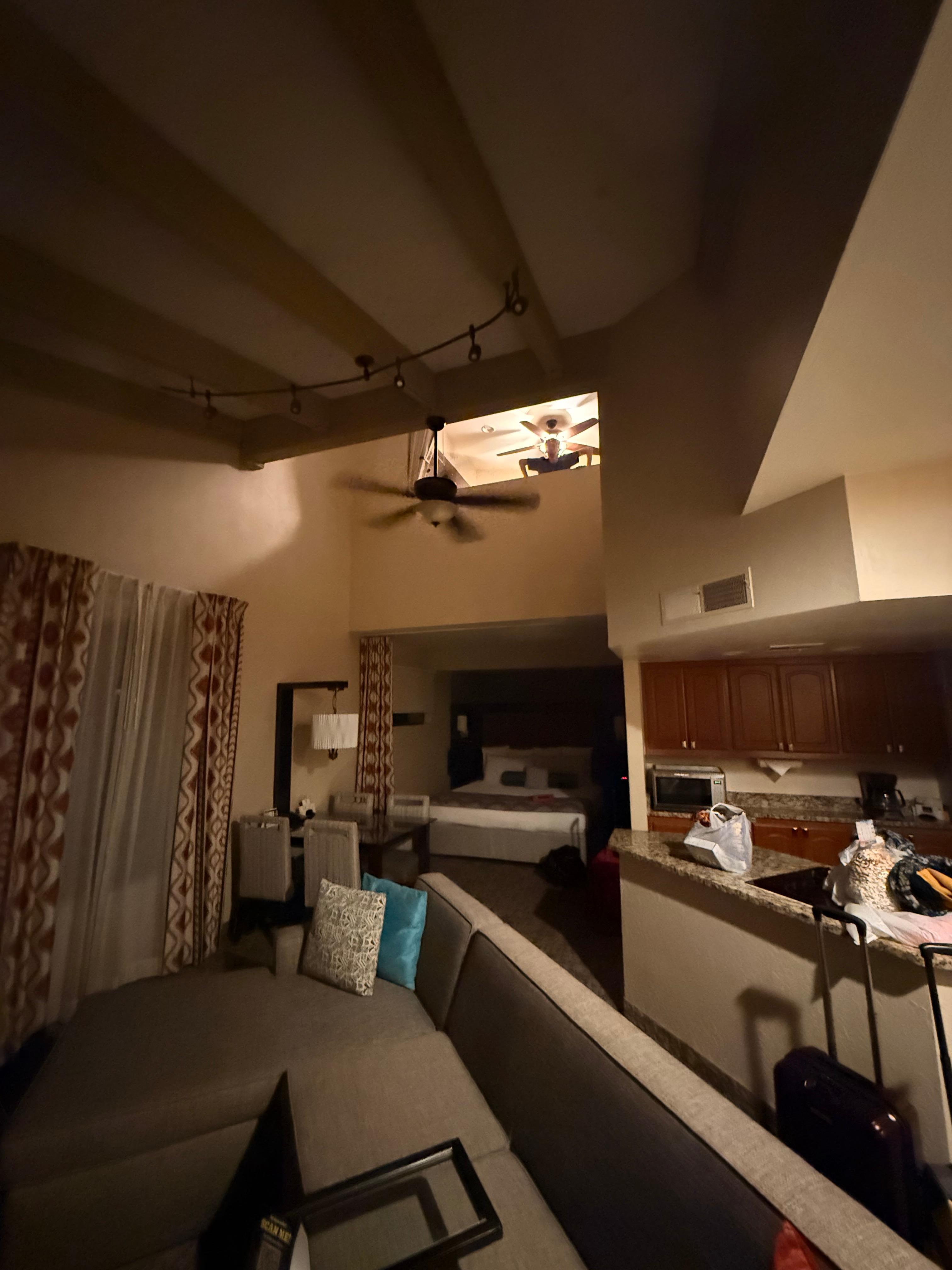 Living room- second bed upstairs 