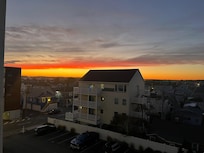 Sunset from the back deck