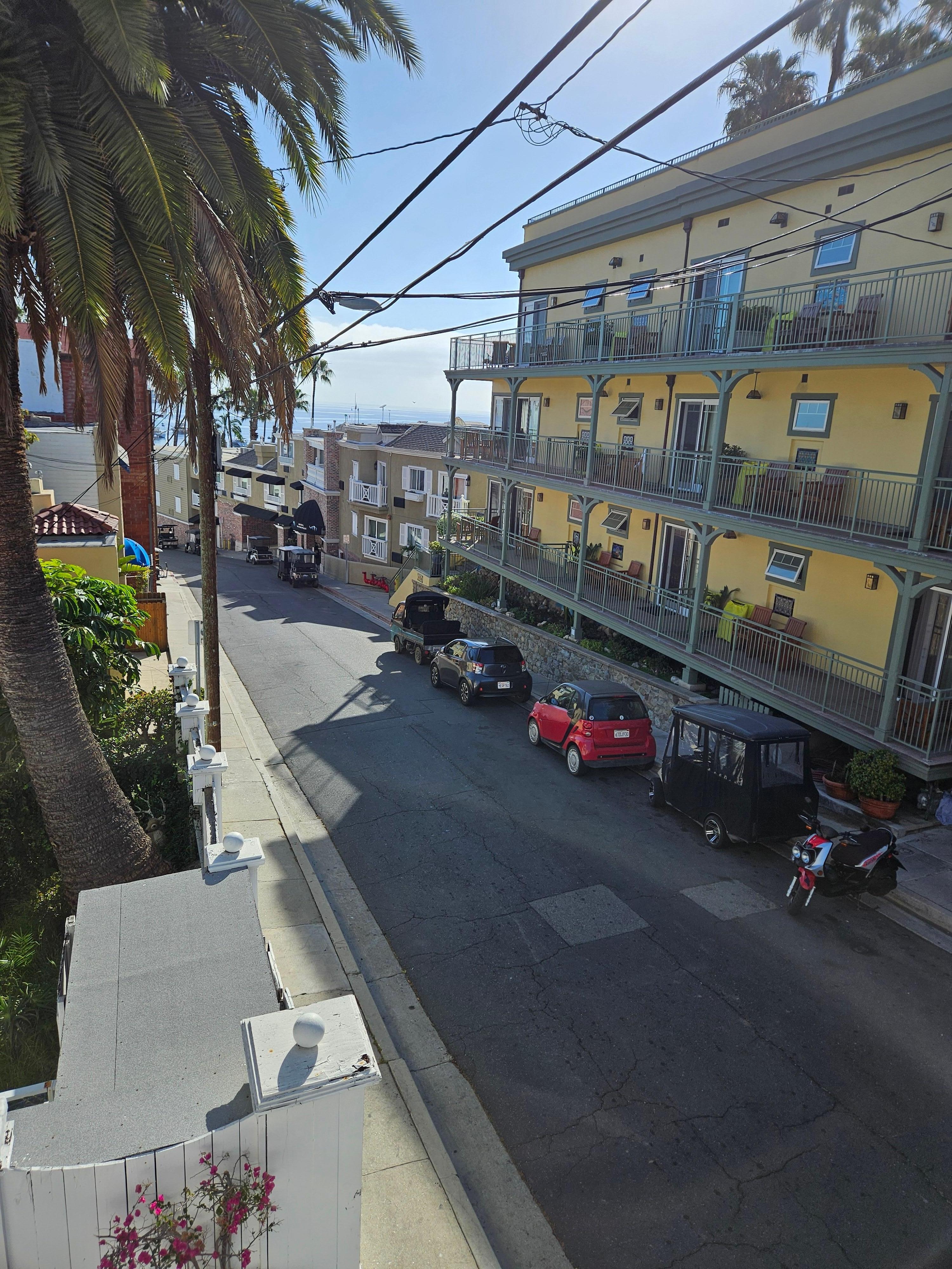 The view from hotel.