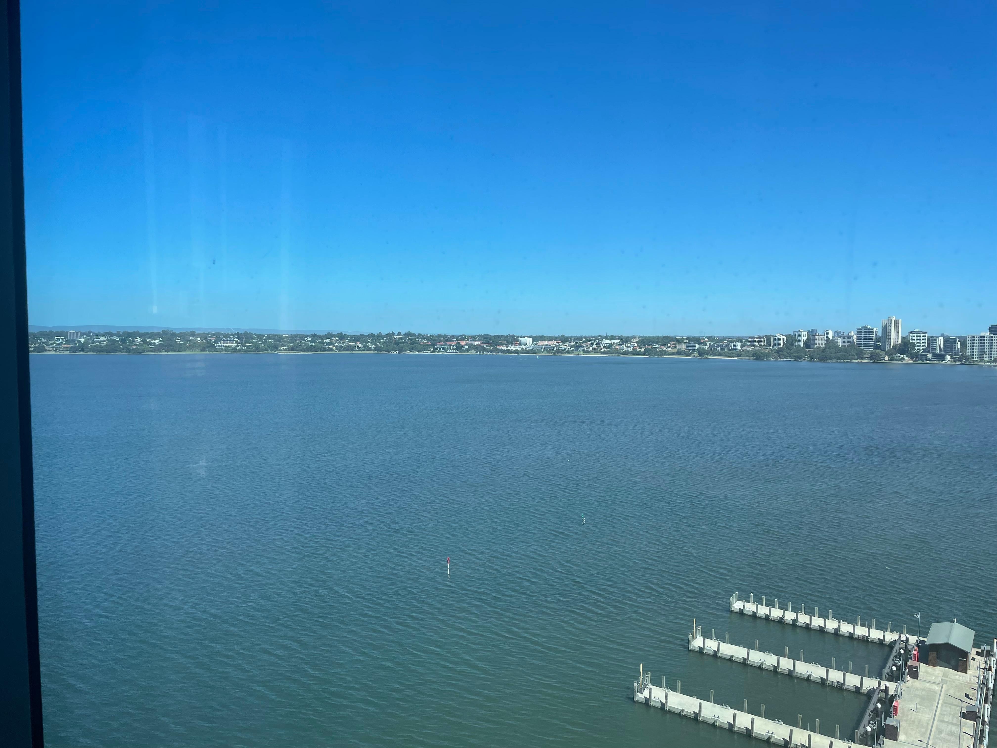 View towards South Perth