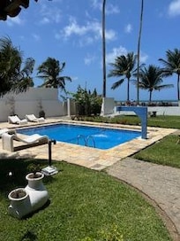 Área da piscina