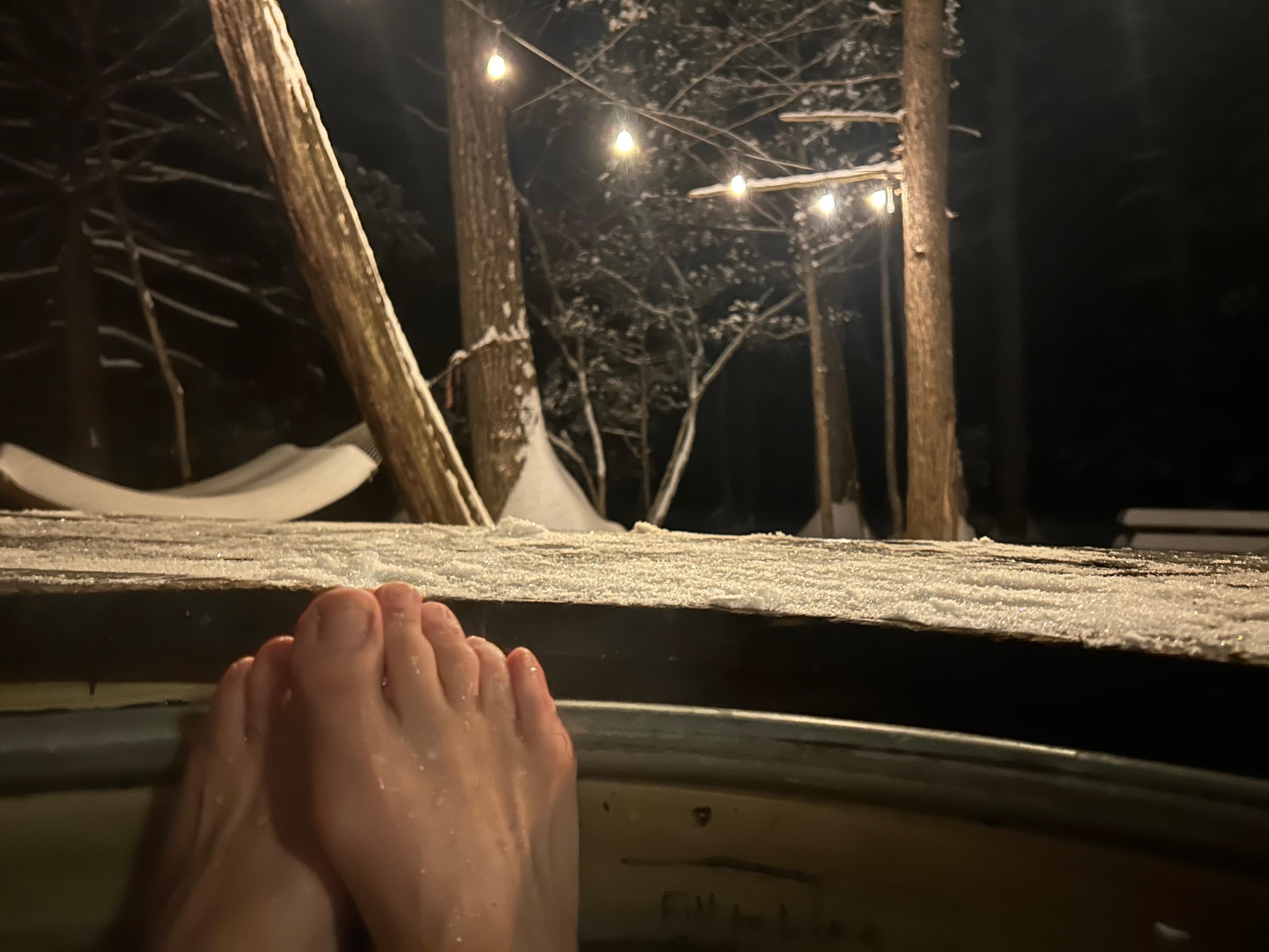 Relax right outside your cabin