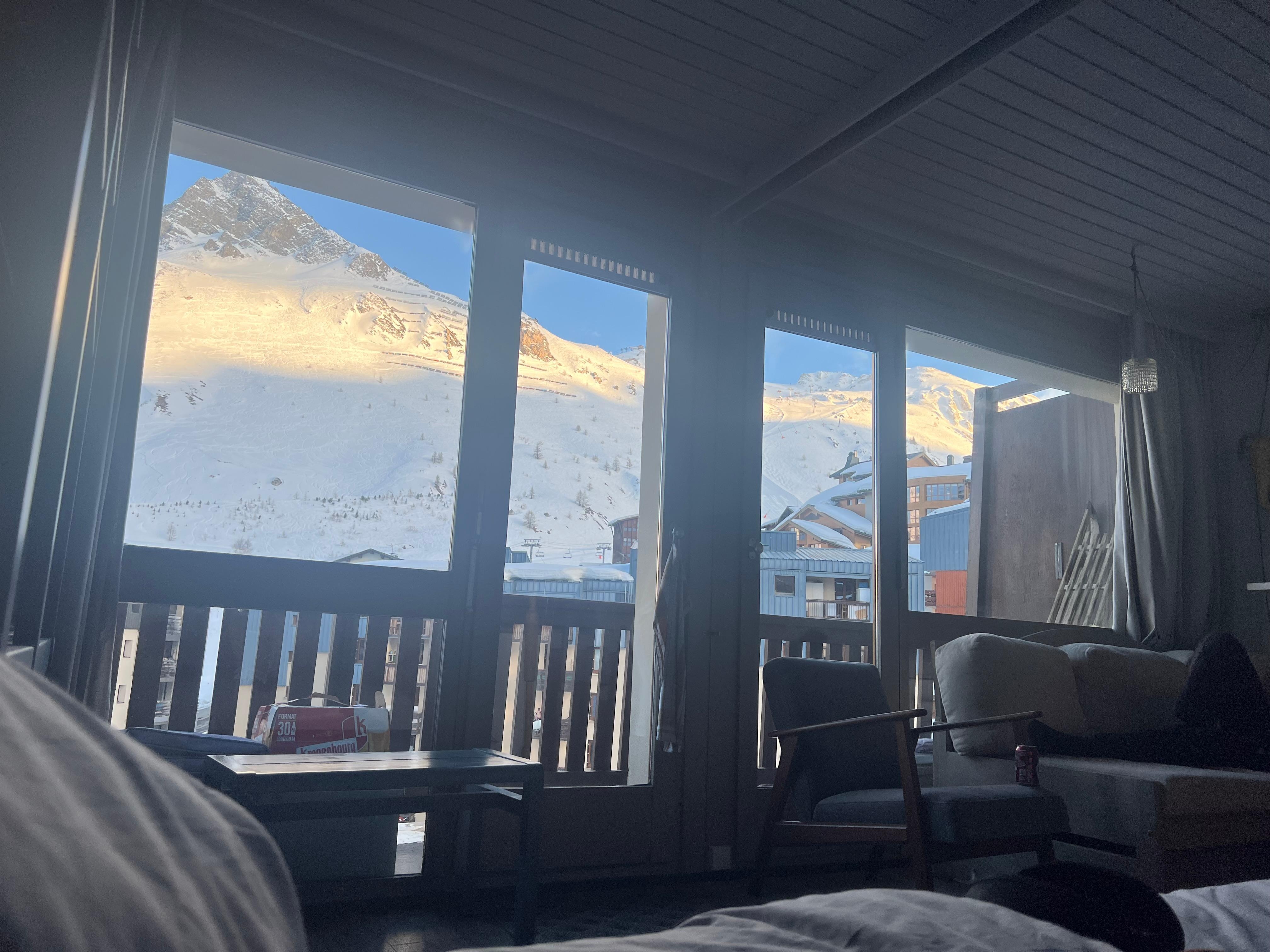 View from the double bed 