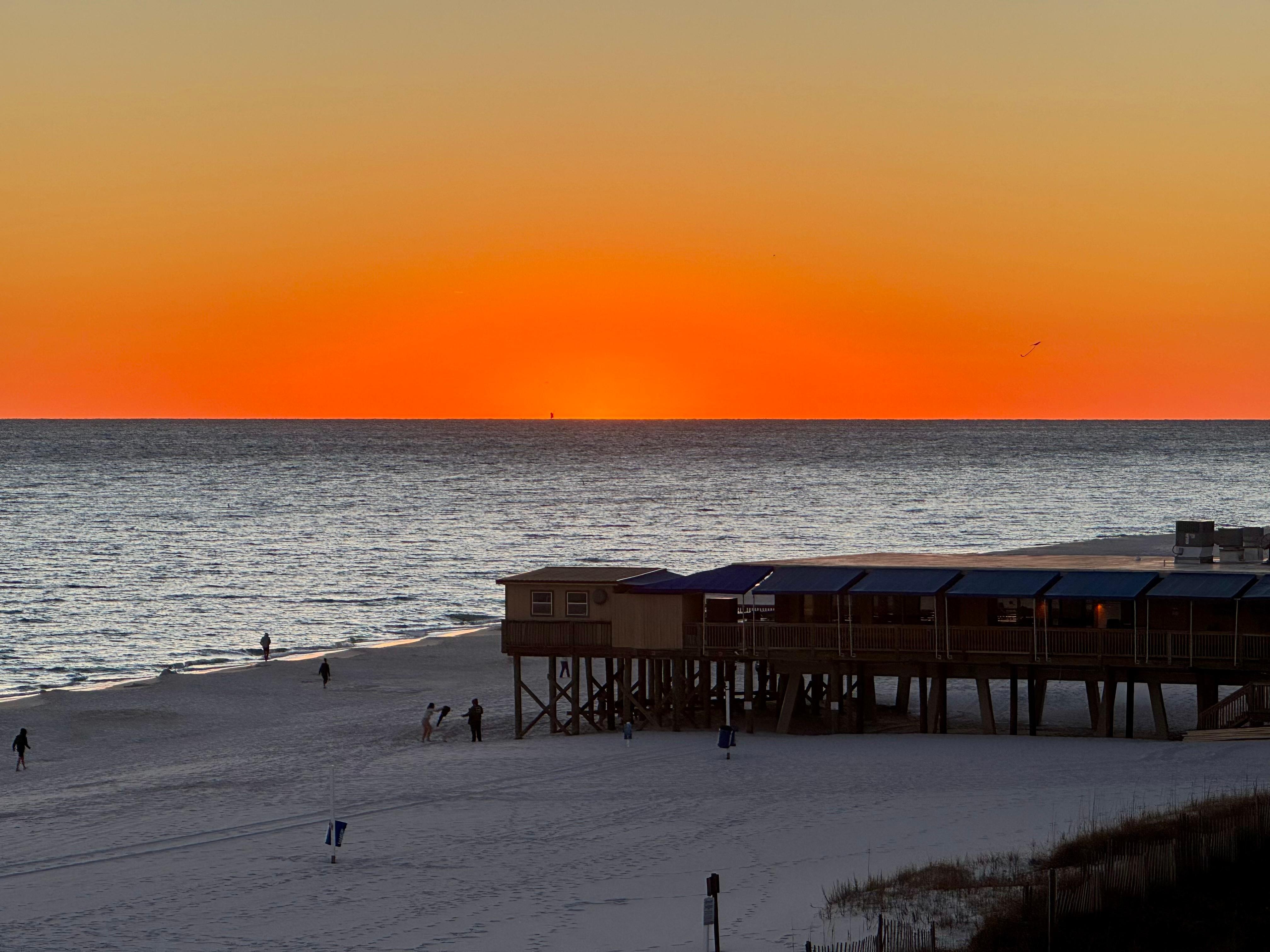 Sunset from balcony  (no filter)