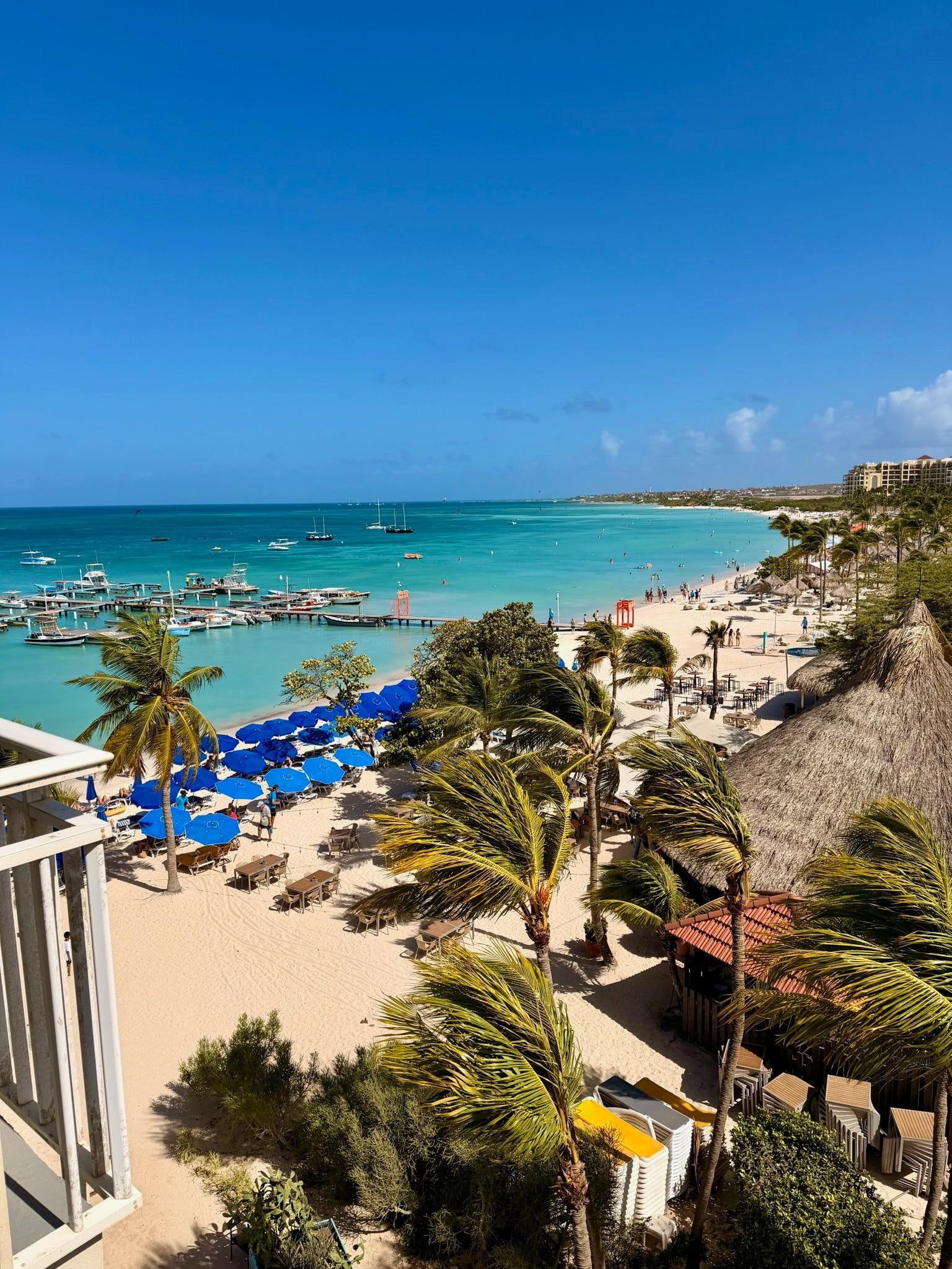 View from our room in Building 7