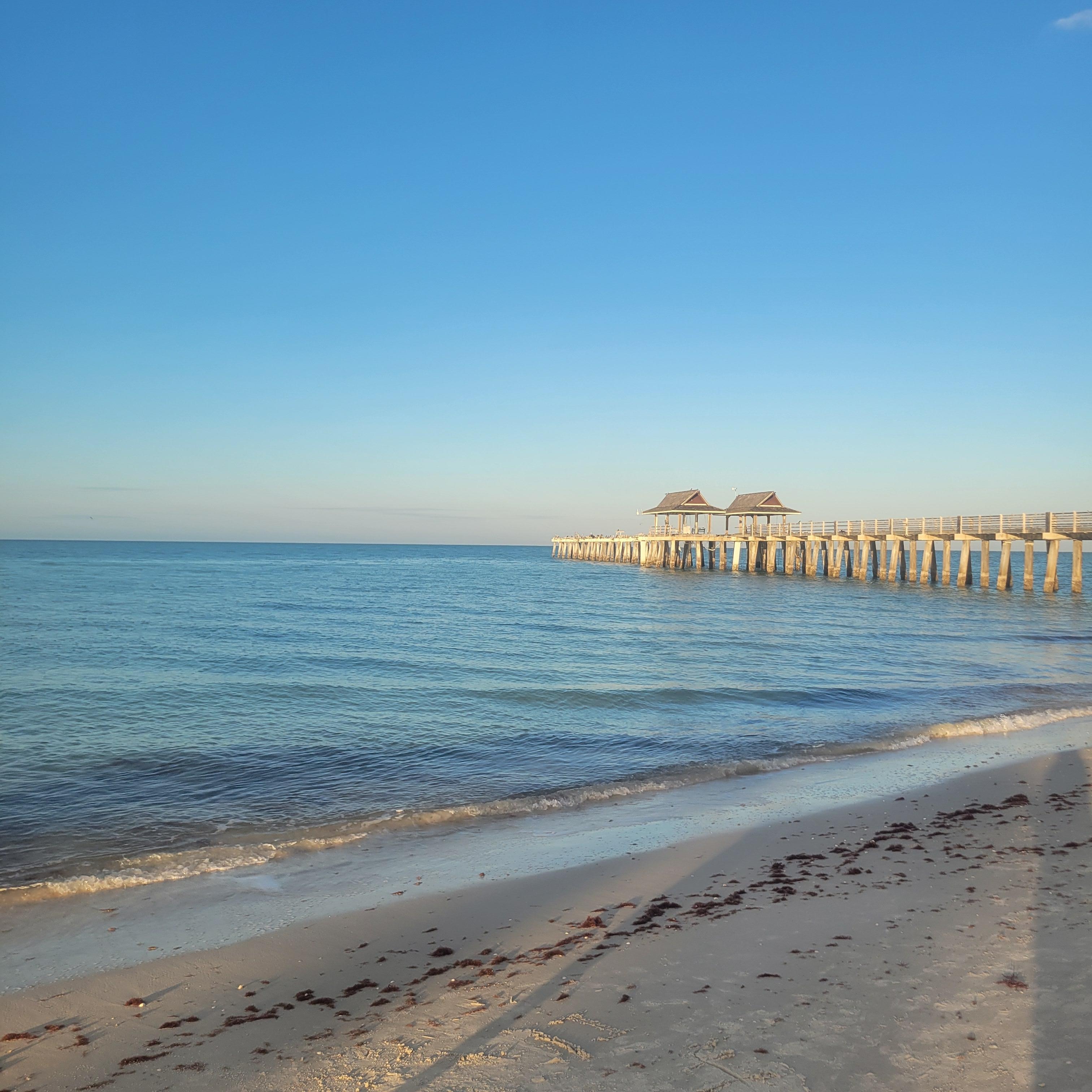 Went to see the pier.It was closed but still beautiful