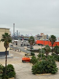 View from our balcony.