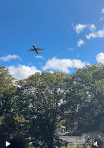 Planes coming and going every 5 mins! LOUD