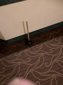 Plunger they handed me to fix the plumbing