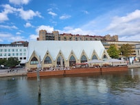 Fischhalle, ehemalige Kirche