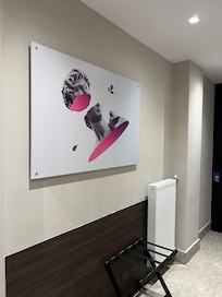 Loved the artwork in our suite