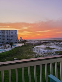 Sunrise view from room